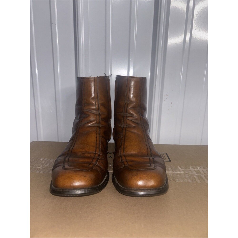 Vintage Mens Goodyear Mid Calf Zip Boots Size 11 - Picture 2 of 9